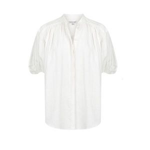 SHONA JOY PRISCILA SHORT SLEEVE SHIRT - RICE SIZE US 6